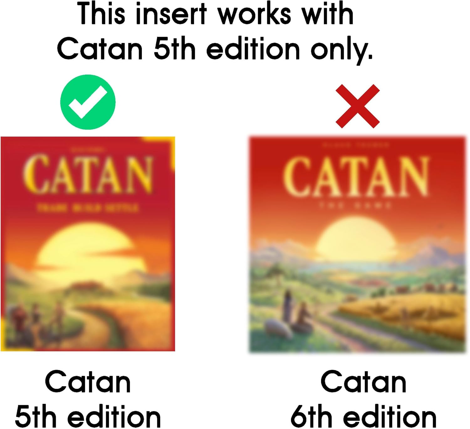 Ultimate Catan Game Insert Organizer - Image 2
