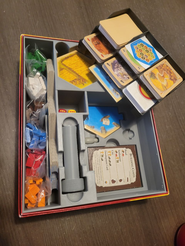Ultimate Catan Game Insert Organizer - Image 2