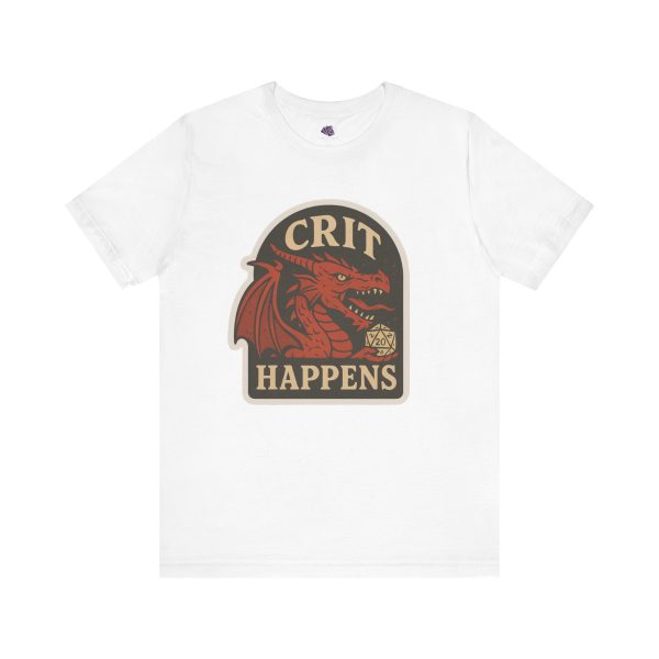 Crit Happens Gaming Tee - Image 5