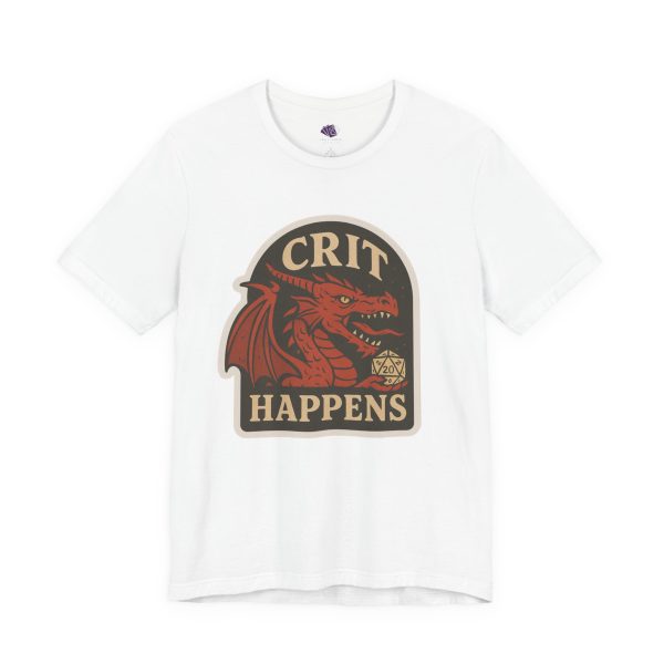 Crit Happens Gaming Tee - Image 7