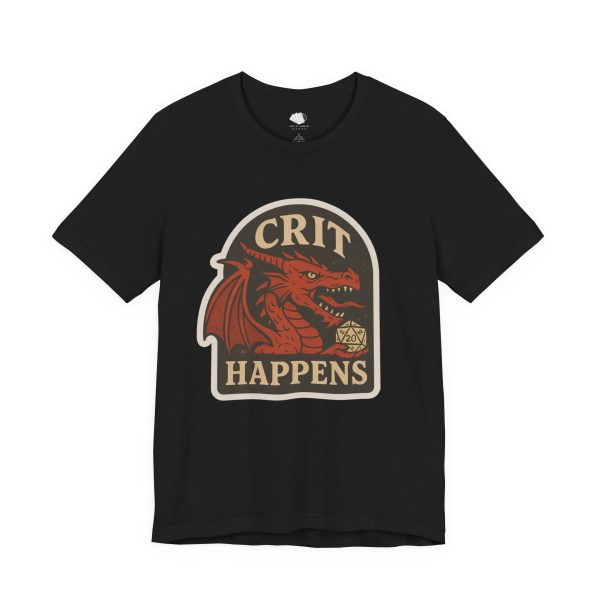 Crit Happens Gaming Tee - Image 11