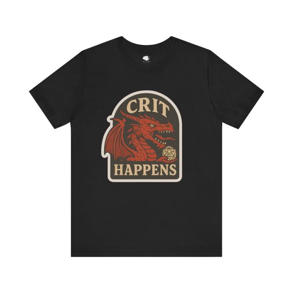 Crit Happens Gaming Tee - Image 9