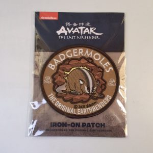 Avatar The Last Airbender Badger Moles Iron On Patch